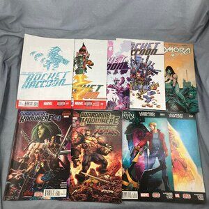 Rocket Raccoon Marvel Comics Guardians of Knowhere Gamora Lot of 9 Asst Issues
